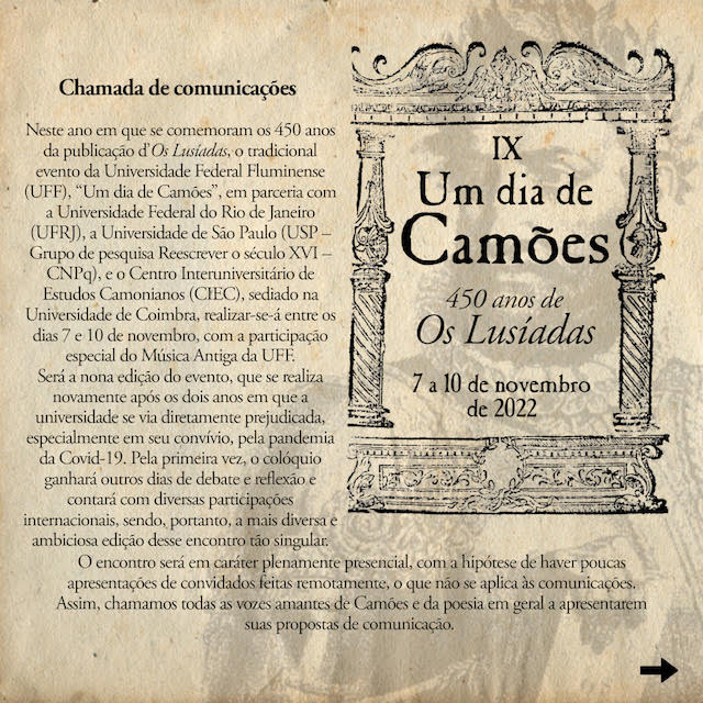 IX Um dia de Camões