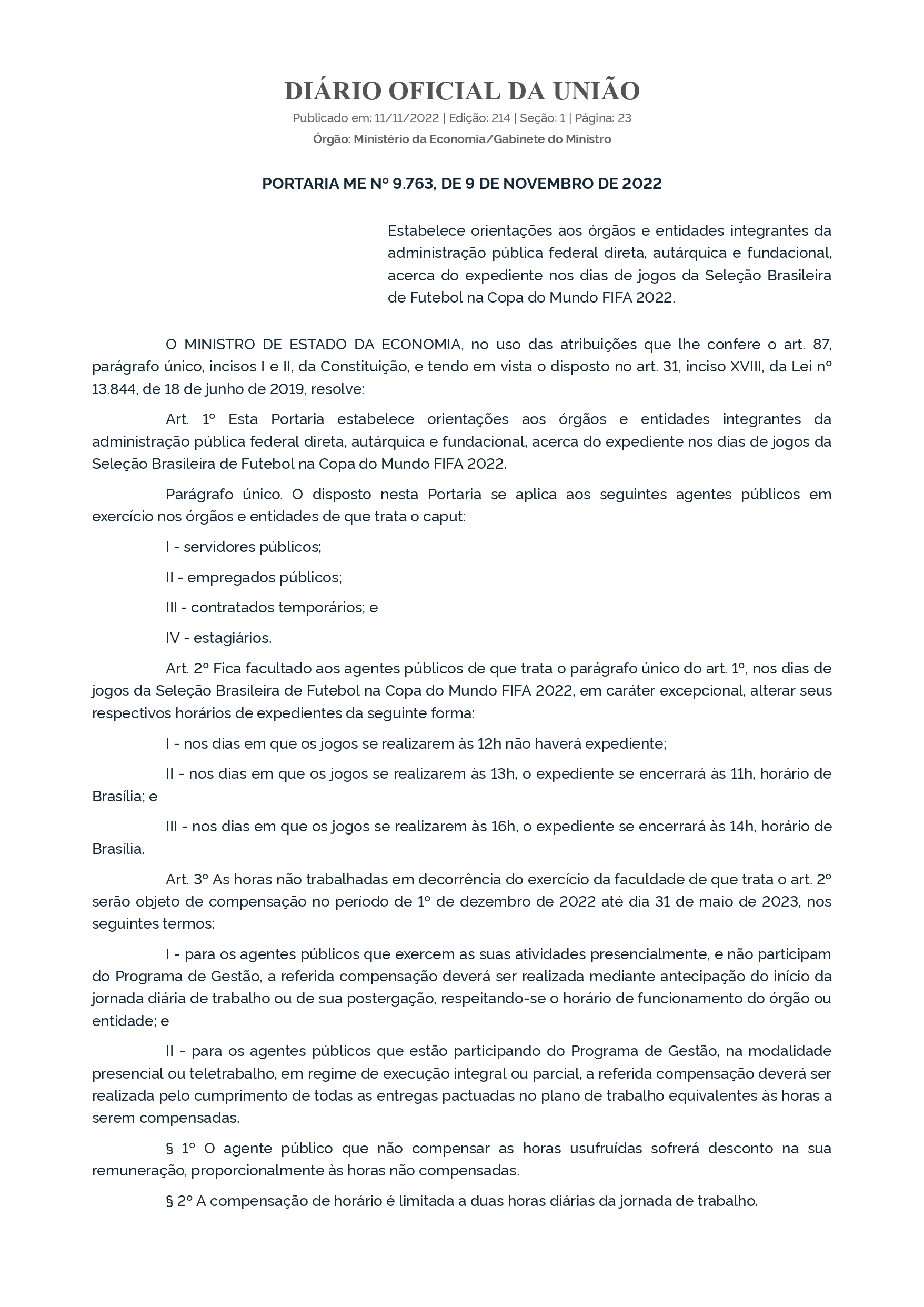EGL - Instituto de Letras Nº 01/2022